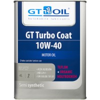 Моторное масло GTOIL. GT Turbo-Coat, SAE 10W-40,  API SN/GF-5, 4 л.